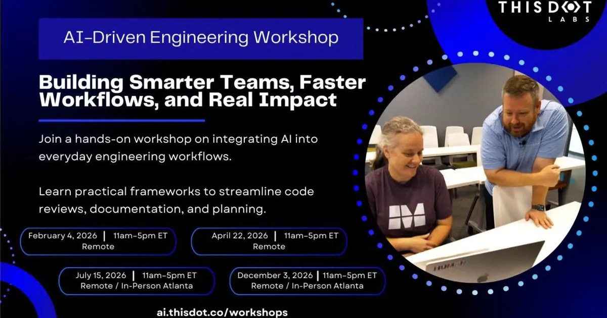Engineering with AI: Tools & Workflows for Next Gen Development Workshop